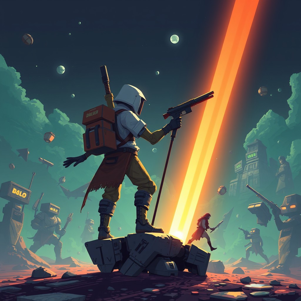 Epic game sagas and storylines